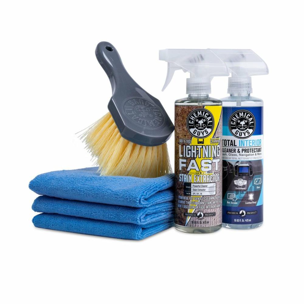 Surface Type | Quick Clean Fabric Interior Deluxe Kit All Purpose Cleaners Surface Type