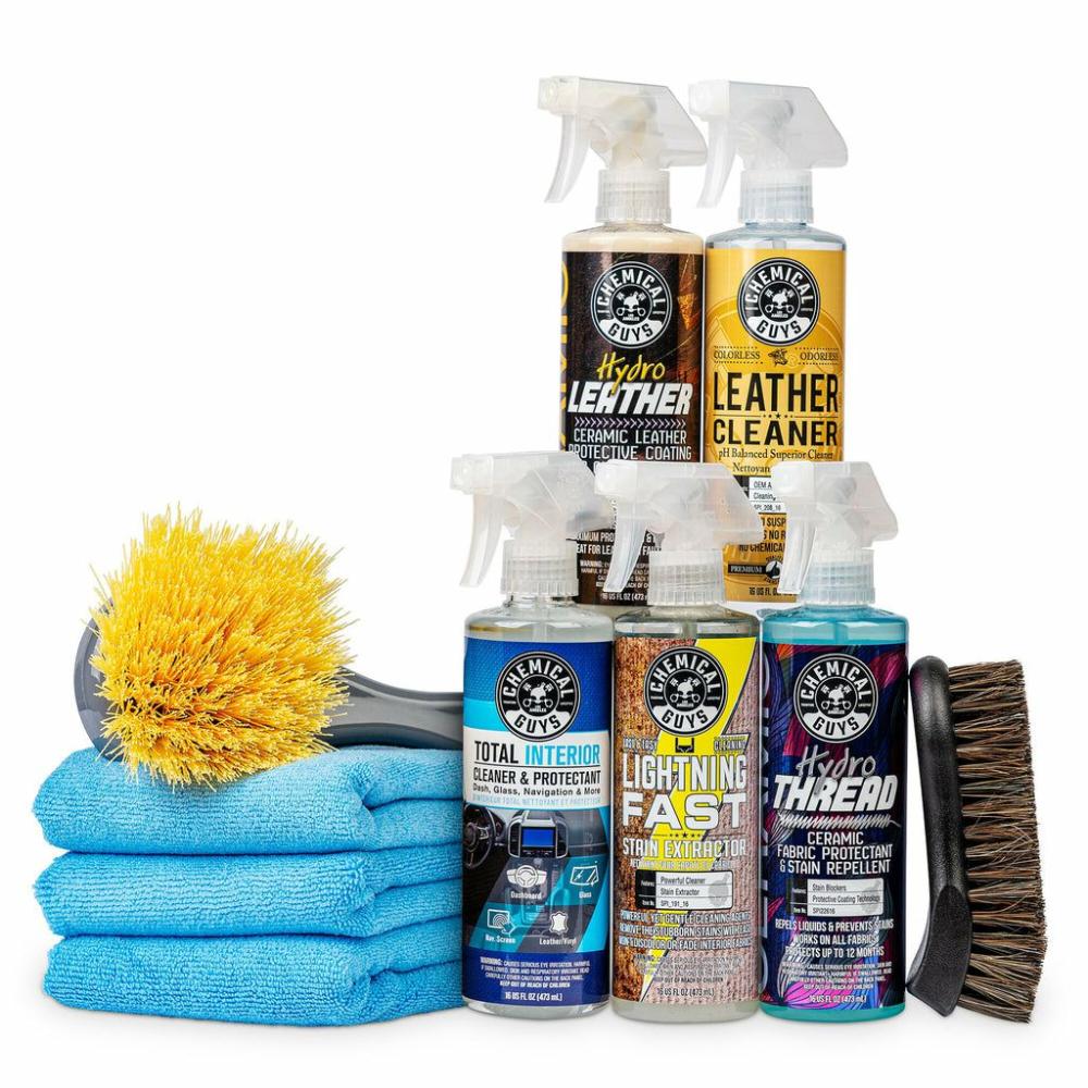 Surface Type | Leather & Fabric Interior Cleaner & Ceramic Protection Ultimate Kit Carpet & Cloth Surface Type